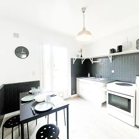 T2 Jardin, Centre, Gare, 5'plage Apartamento Saint-Nazaire (Loire-Atlantique)