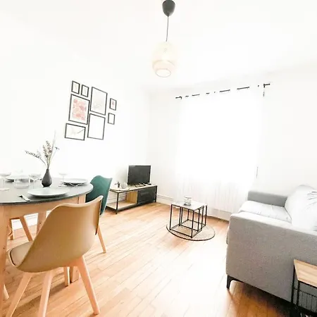 Appartement T2 Jardin, Centre, Gare, 5'plage