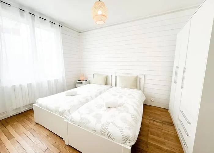 T2 Jardin, Centre, Gare, 5'plage Lejlighed